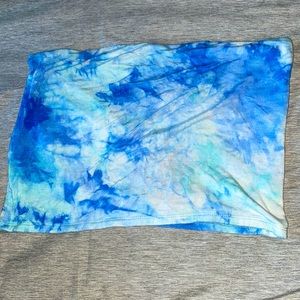 Tie-Dye American Eagle Tube Top